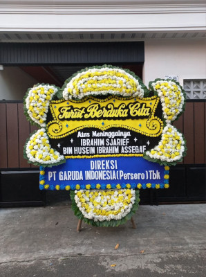 Papan Bunga Duka di Rampoang
