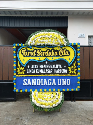 Papan Bunga Duka di Rampoang